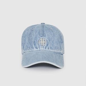 Anine Bing Jeremy Baseball Cap bleach blue